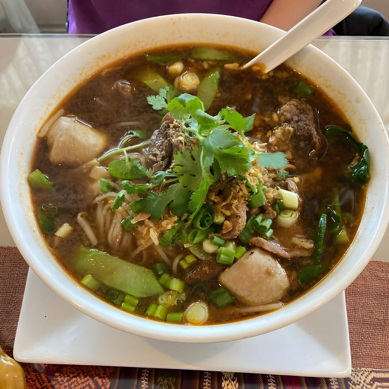 Our Authentic Boat Noodles! 🍜